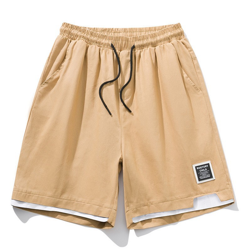 100% algodón hombre marca de moda de verano deportivo relajado ropa de vestir casual para aumentar el peso de los pantalones grandes al por mayor