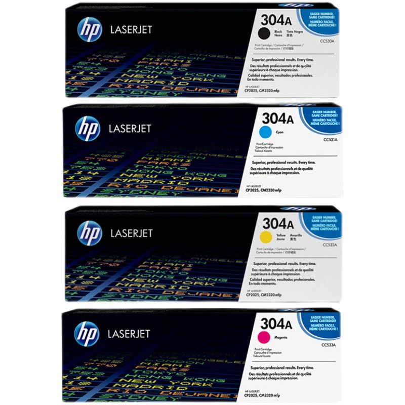 Картридж тонера HP HP 304A CC530A CP2025 CM2320mfp, черный цвет, картридж для принтера