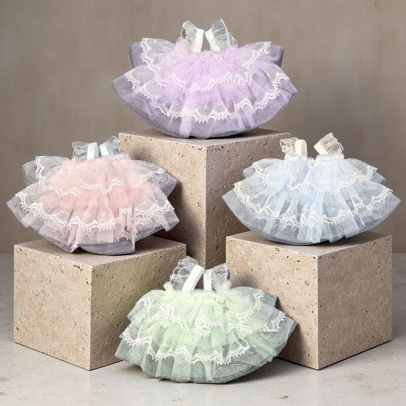 15cm Wholesale Doll Clothes for Labubu Kt Cat and Floppy-Eared Rabbit Dolls, Dress-Up Lace Princess Dress 15cm Wholesale Doll Clothes for Labubu Kt Cat and Floppy-Eared Rabbit Dolls, Dress-Up Lace Princess Dress