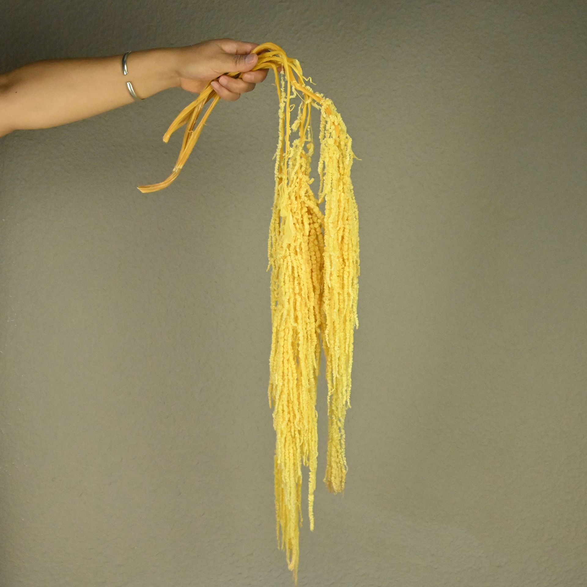 Flores fantasmas colgantes de arroz flor inmortal Juliet Amantes lágrimas colgantes de flores de decoración de bodas flores verdaderas