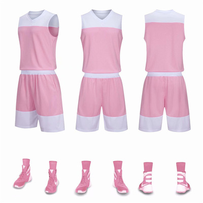 Basketball clothes suit customized Jersey match Jersey Printing train Sports vest children Basketball clothes