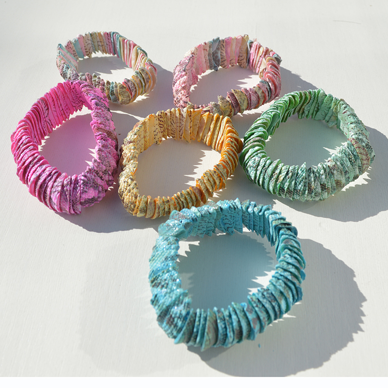 Conchas naturales pulsera caracoles collar diy joyas de chicas hechas a mano puestos de mercado nocturno regalos características pulseras