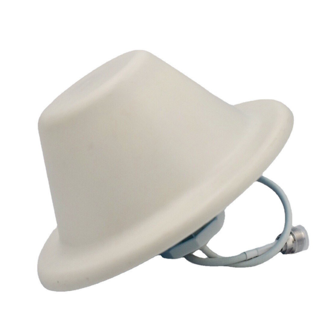 室内美化型吸顶4G室内吸顶天线SMA公头5DBI/415/433MHz全向天线