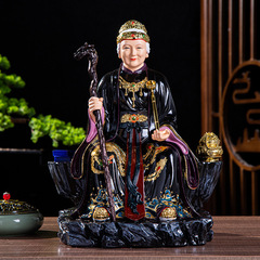 黒老太東北黒母樹脂仏像家庭用白老太黒老太四大家族工芸品置物
