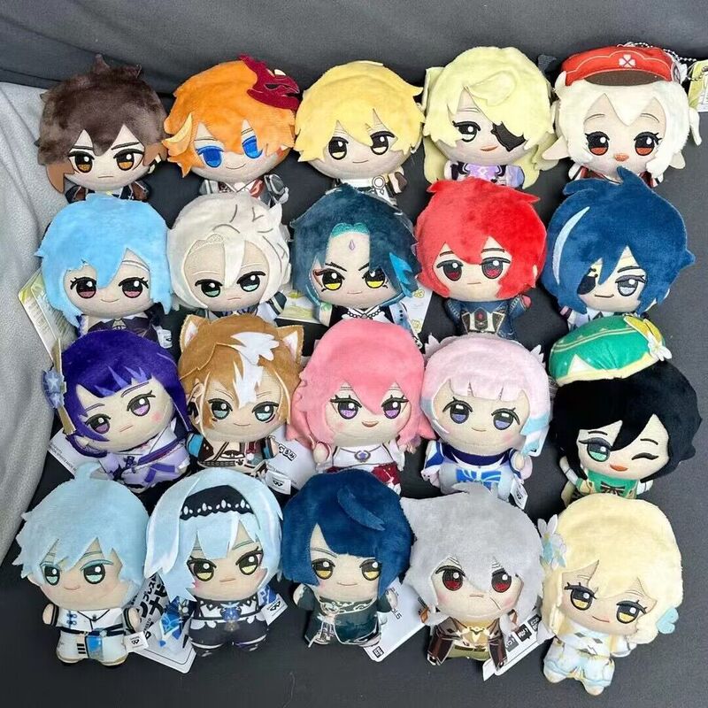 Genshin Impact Doll Popular Online Game Pendant 10cm Yuanshen Doll Dadalia Zhongli Stuffed Toy Genshin Impact Doll Popular Online Game Pendant 10cm Yuanshen Doll Dadalia Zhongli Stuffed Toy