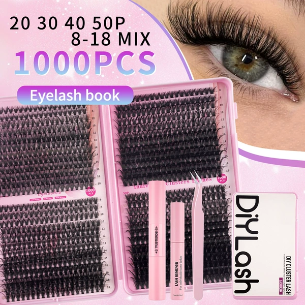 1000 eyelashes book