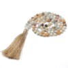 Fast selling out of 108 6mm colorful tassel ameterius hand -woven Buddhist beading manufacturers direct sales