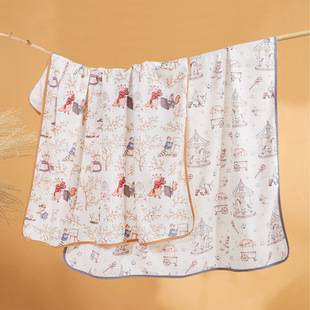 Baby Wrap Single Baby Pure Cotton Blanket Newborn Delivery Room Supplies Wrap Cotton Type a Blanket Newborn Blanket