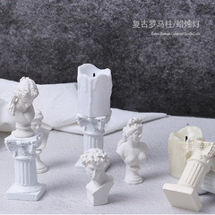 Roman column candle photo props background photography props shooting background ins decorative background cloth posing props