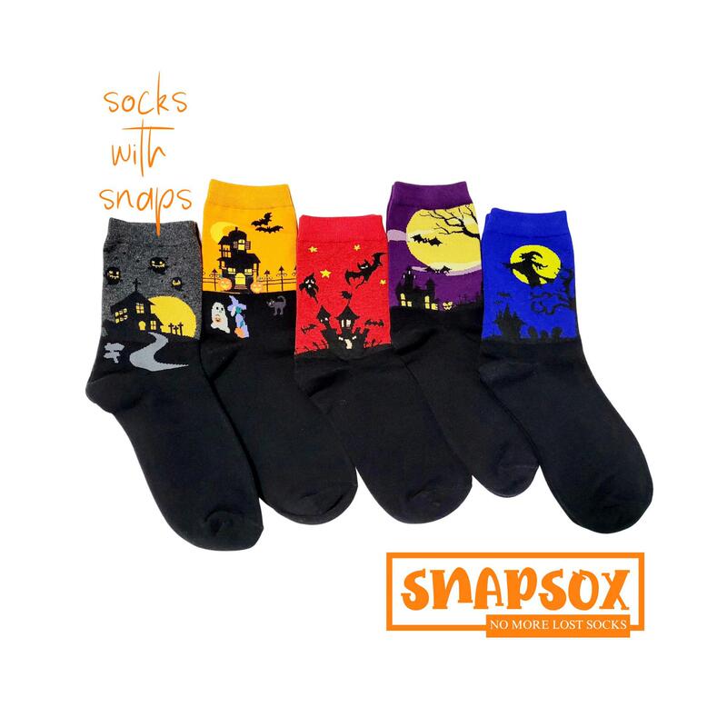 Halloween Socks Happy Socks Funny Socks Crazy Socks Funky Socks Spooky Witch Bat Trendy