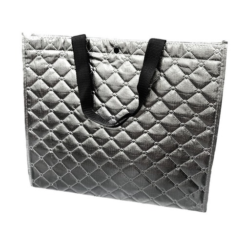 Black Colorful Print Non-woven Bag Advertising Shopping Handbag Creative Exquisite Gift Clothing Packaging Bag Available for Customization