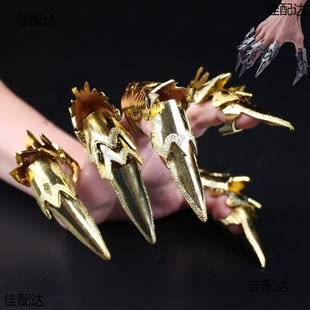 Halloween Supplies Prom Dress Up Witch Vampire Nail Props Horror Zombie Children Toy Fake Finger Cover