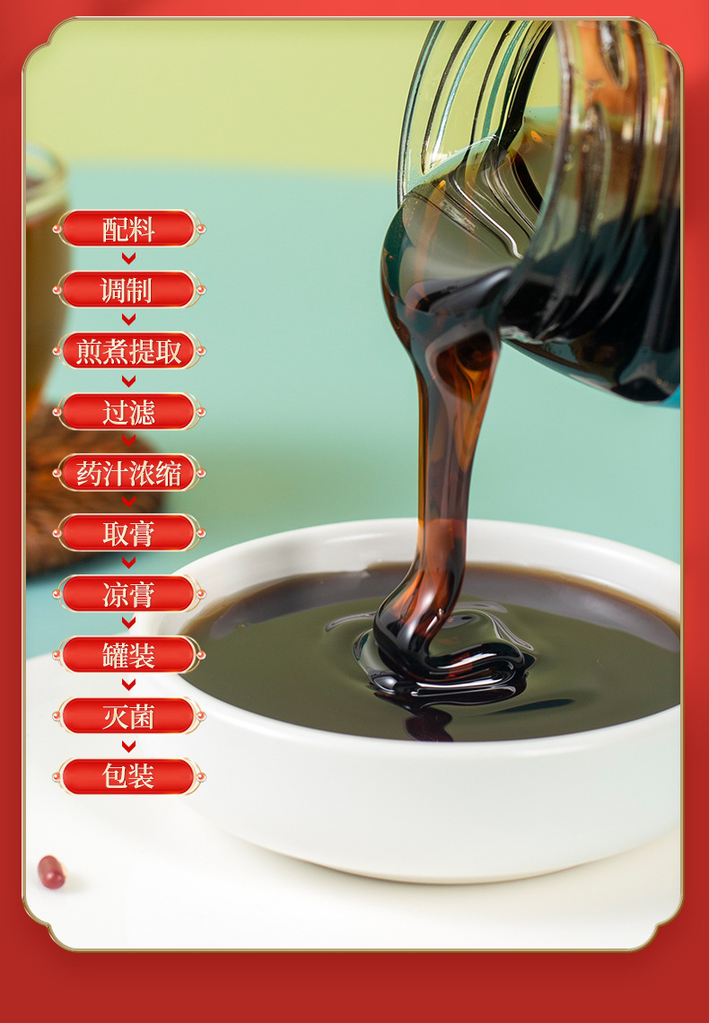 Fu Shi Gao (Herbal Dampness-Clearing Paste) — 300g Ready-to-Eat Herbal Paste specifications
