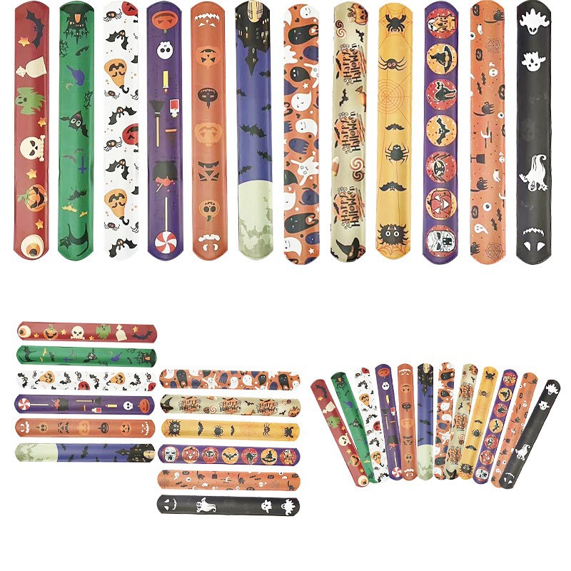 Amazon popular Halloween collar de calabaza fantasma temática pulsera infantil