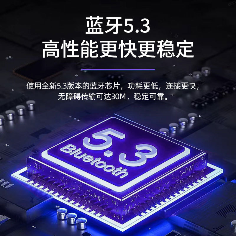 Huaqiangbei 第 2 世代、第 3 世代、第 4 世代、第 5 世代 Bluetooth ヘッドセット Pro4Pro6 ジェリー ブルー フラッシュ クロスボーダー 超長バッテリー寿命|undefined