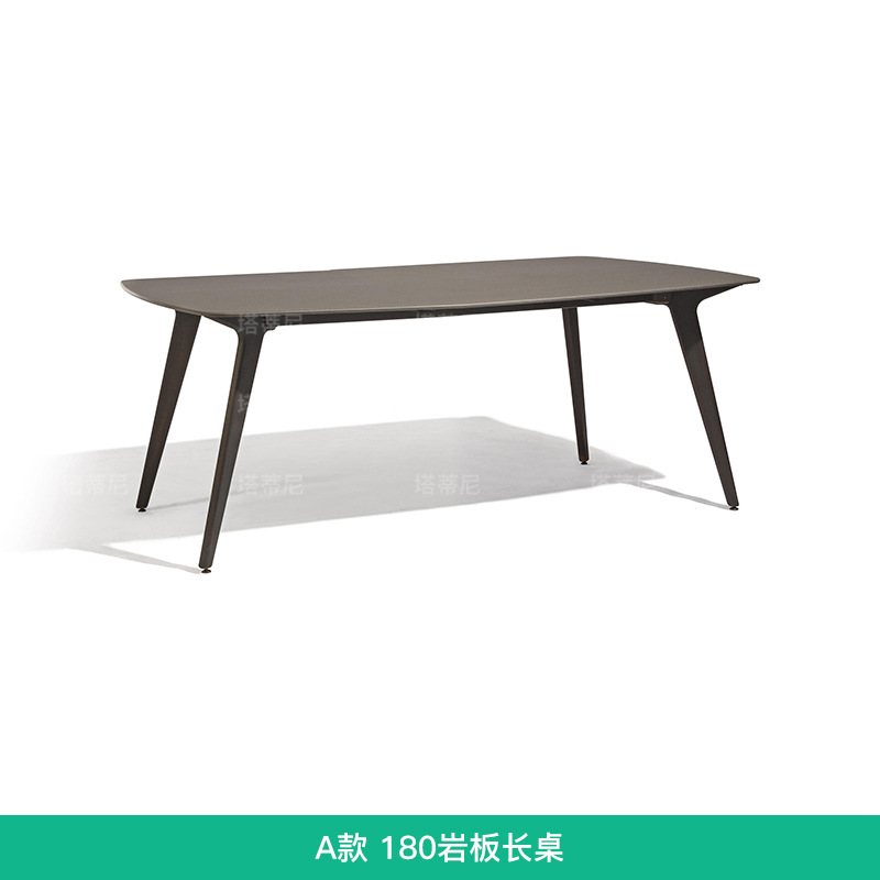 Mesas y sillas de teca para exteriores, muebles de ratán resistentes a la lluvia y al sol para patio, conjunto de mesa larga de madera maciza para ocio en jardín o balcón. image 9