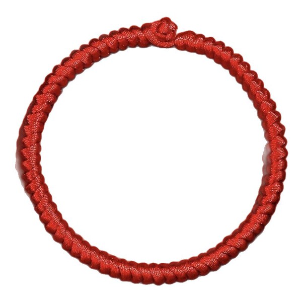 Men's red rope bracelet