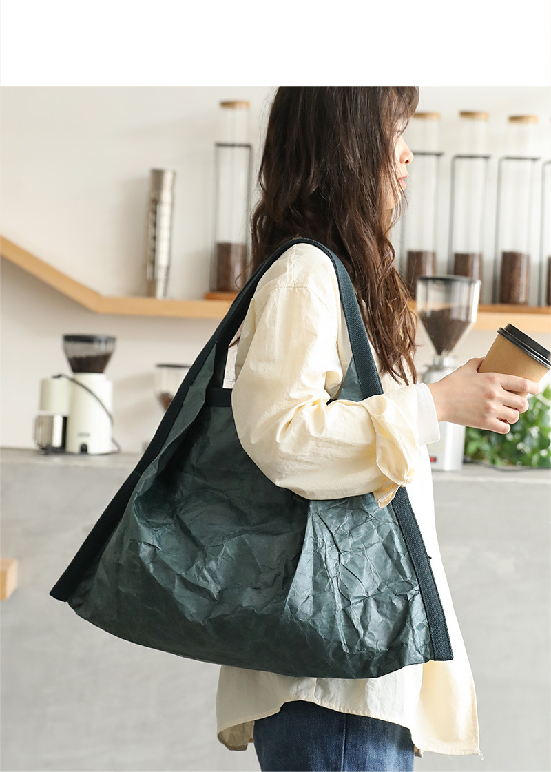 Θήλεις Μεγάλος. Χαρτί Κραφτ Στερεό Χρώμα Χρώματος Οδός Χάι Στριτ Στριτ. Τετράγωνο Μαγνητική Πόρπη Σακούλα Ώμου display picture 9