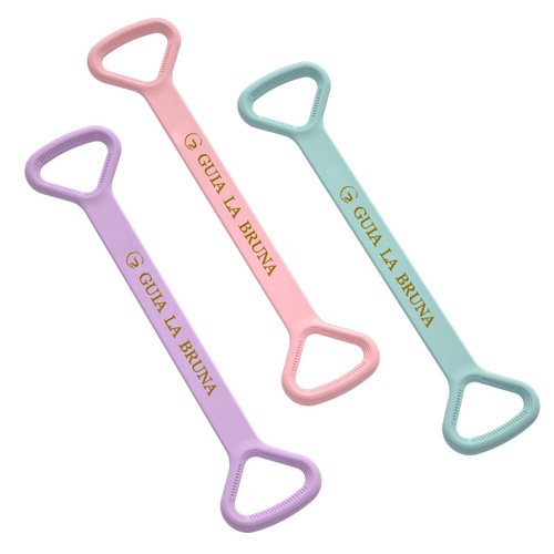 New 8-figure tensioner yoga auxiliary home elastic band fitness equipment women's open shoulder beauty back rope elastic band