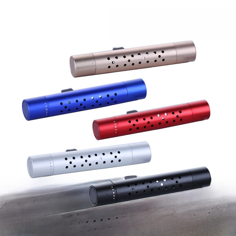 批发金属车载香薰  汽车内饰香水摆件 固体车用香水车内香薰夹