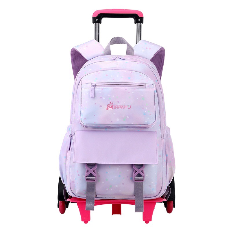 Caliente-venta de pescado natural nuevo carro mochila Escuela Primaria Grado 3-6 chica de moda ligera de gran capacidad mochila