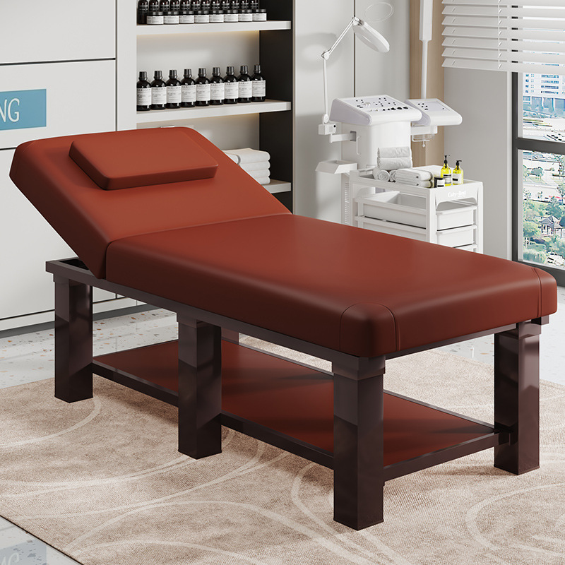 185*70 빨간 다크 브라운 내마모성 가죽 (6cm 사각 다리)