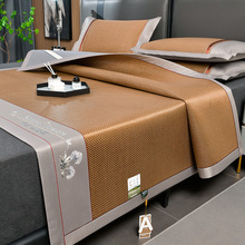 夏季A类加厚清凉冰藤席单双人平铺凉感席宿舍裸睡凉席三件套批发