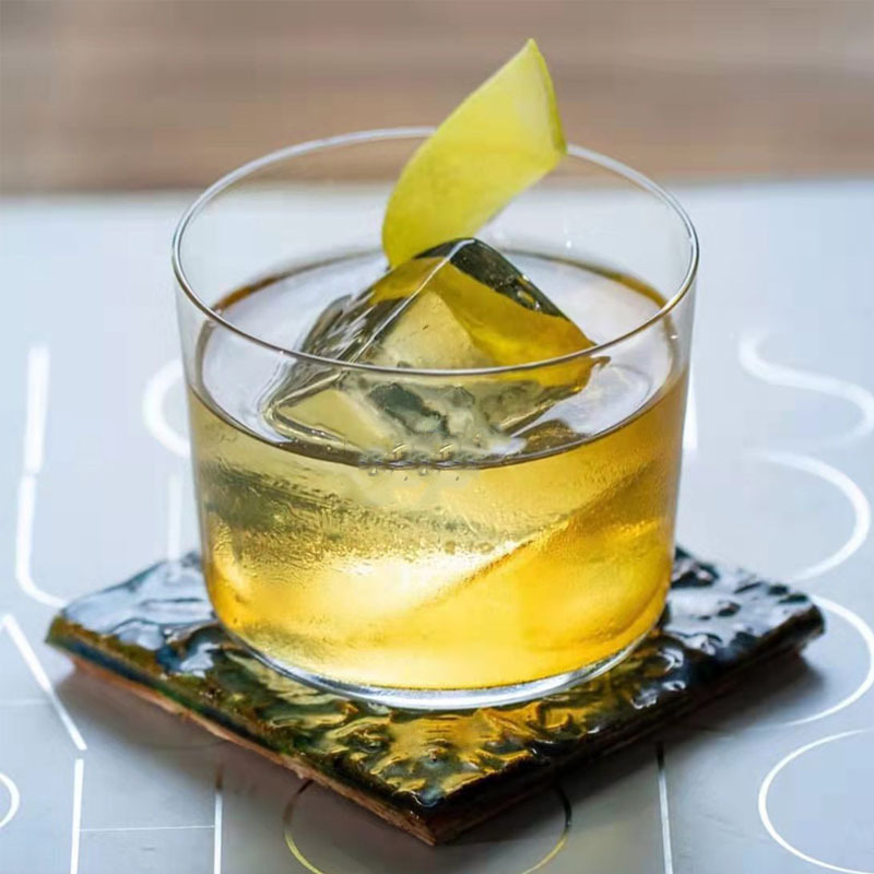 Tazas clásicas ultra delgadas de bar, tazas de cóctel ultra delgadas bajas, tazas clásicas de cristal ultra delgadas