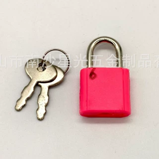 源头厂家出品塑料小锁创意造型色彩鲜艳适配柜子抽屉