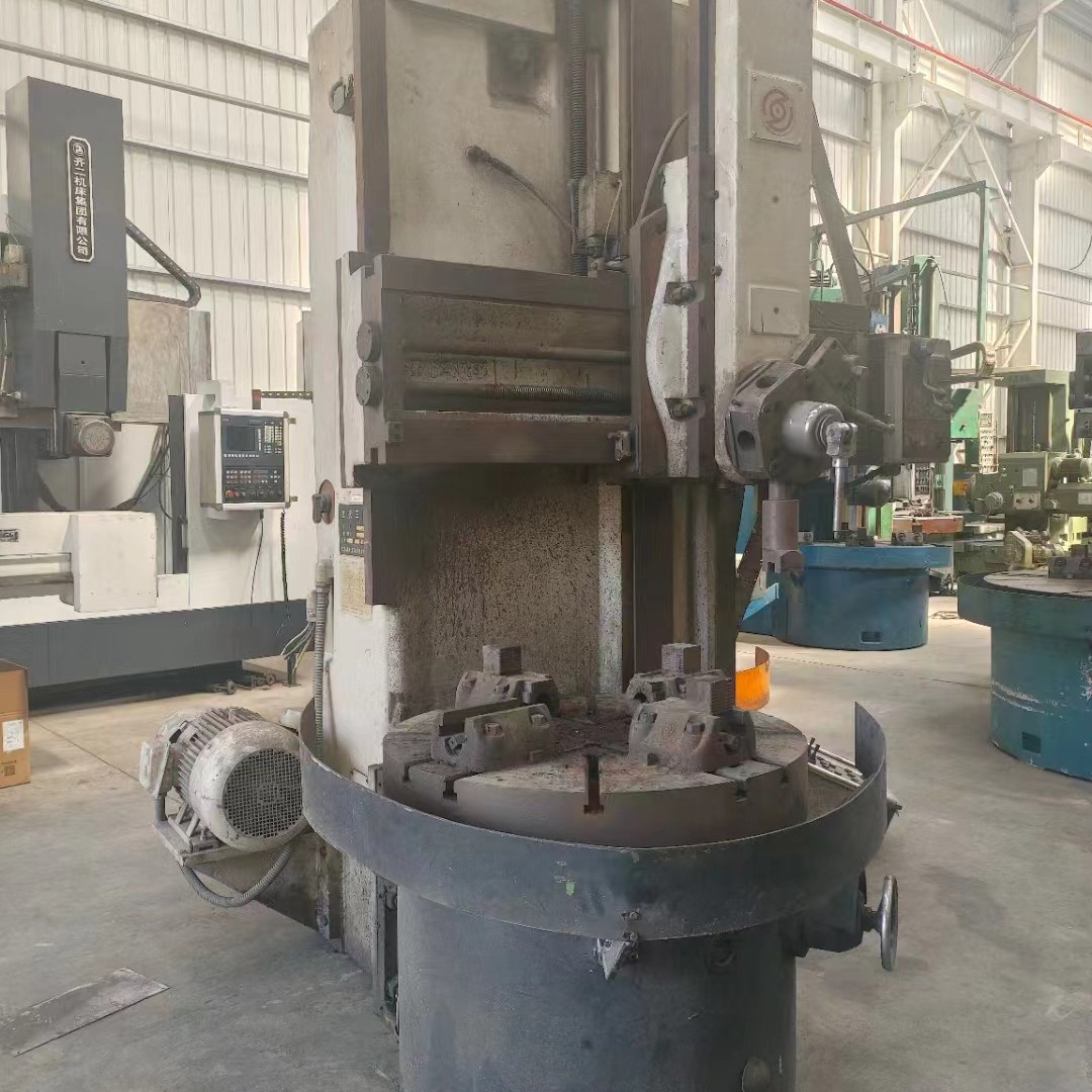 转让二手齐二瓦机C5112B-1立式车床车削直径1.25米