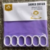 Puritic shower curtain Violet