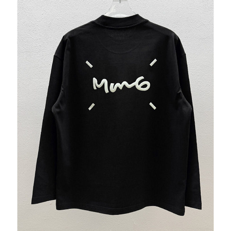 MM6 T-shirt Logo Black