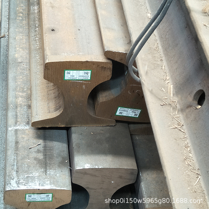 【泓洛】QU120起重机轨 鱼尾板 压板齐全  一站式采购