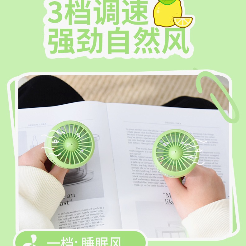 Premium Charging Battery Long-lasting Lazy Hanging Fan Summer Berry USB Mini Outdoor Sports Neck Fan Silent Fan