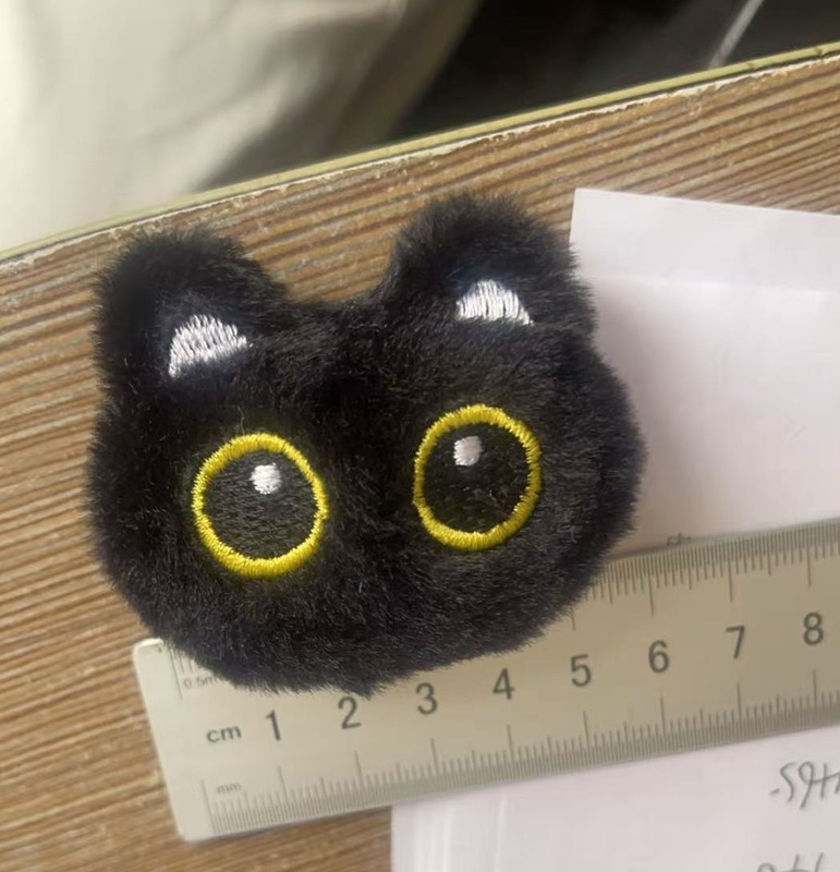 新款黑猫玩偶毛绒公仔挂件可爱猫咪包包挂饰情侣礼物ins学生礼物|undefined