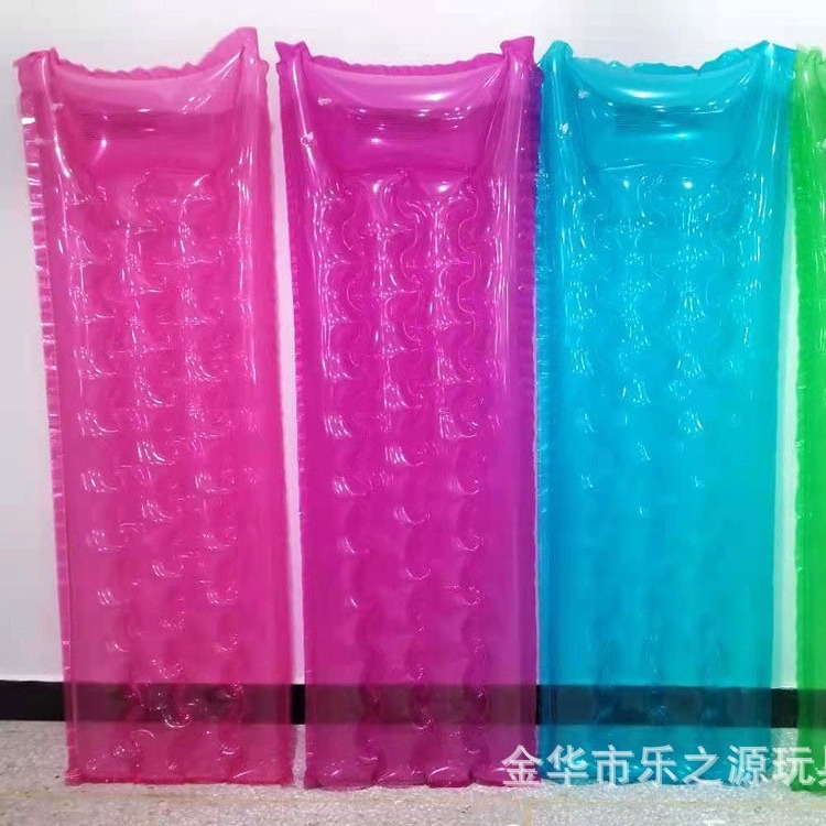 PVC inflable color sólido flotador ocio reclinable colchón inflable anillo de natación de agua tablero de surf spot al por mayor