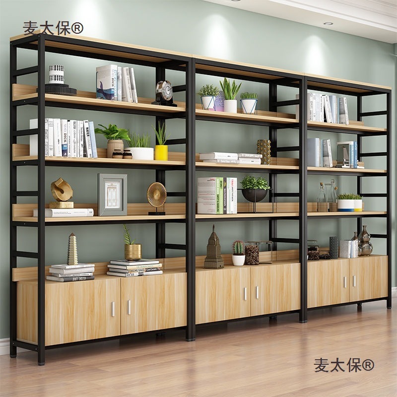 货架置物架超市落地货柜展示架办公室客厅隔断货物架简易货麦太保