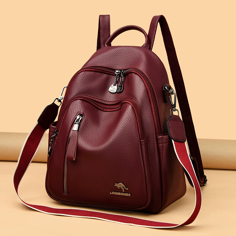 蓝之馨袋鼠 Backpack, shoulder bag, capacious travel bag