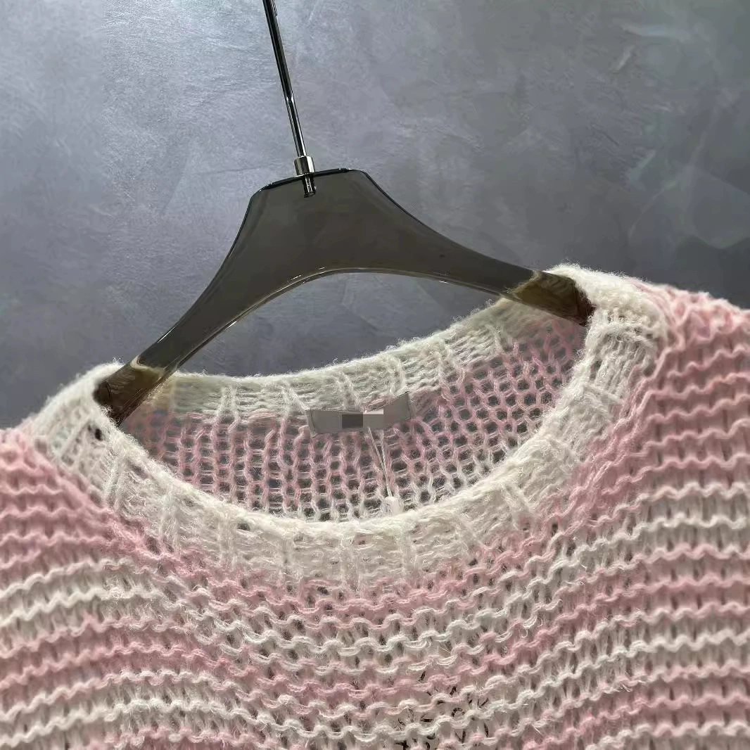 Осенний трикотажный свитер, oversize
