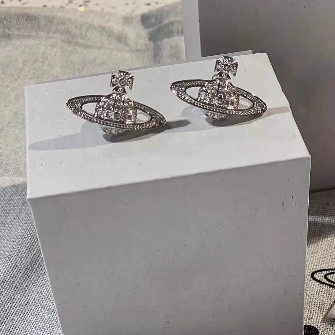 Малые дизайнерские серьги, 925 пробы серебро, украшенные diamonds, стиль высокого качества, ярко запоминающийся стиль