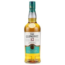 洋酒格兰威特12年单一纯麦芽威士忌THE GLENLIVET700ml 新包装