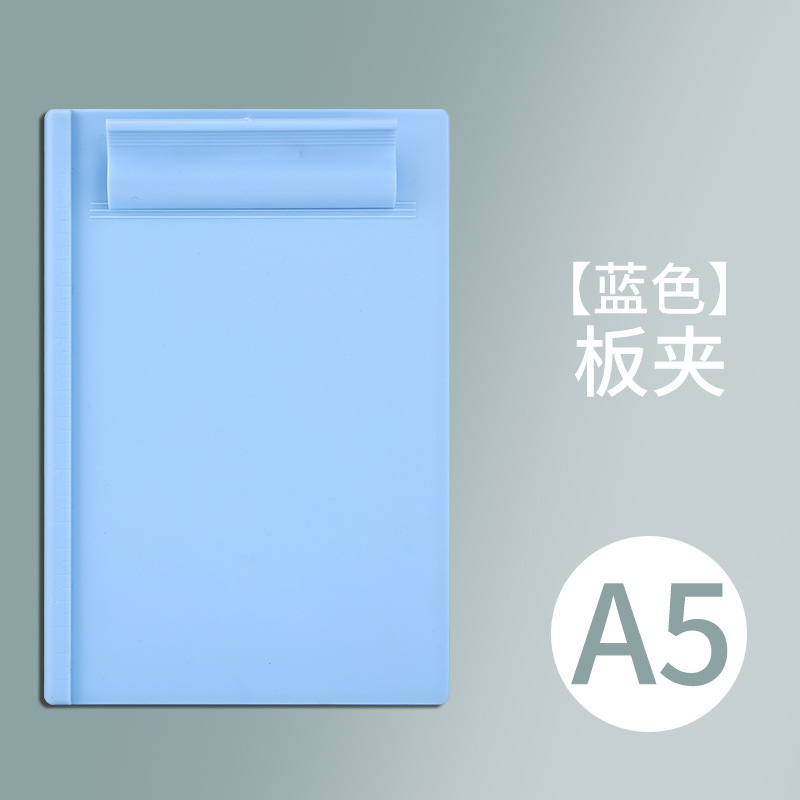 Clipboard engrosado a4 archivos tablero de escritura tablero de plástico para estudiantes suministros de oficina multifuncional tablero de menú al por mayor
