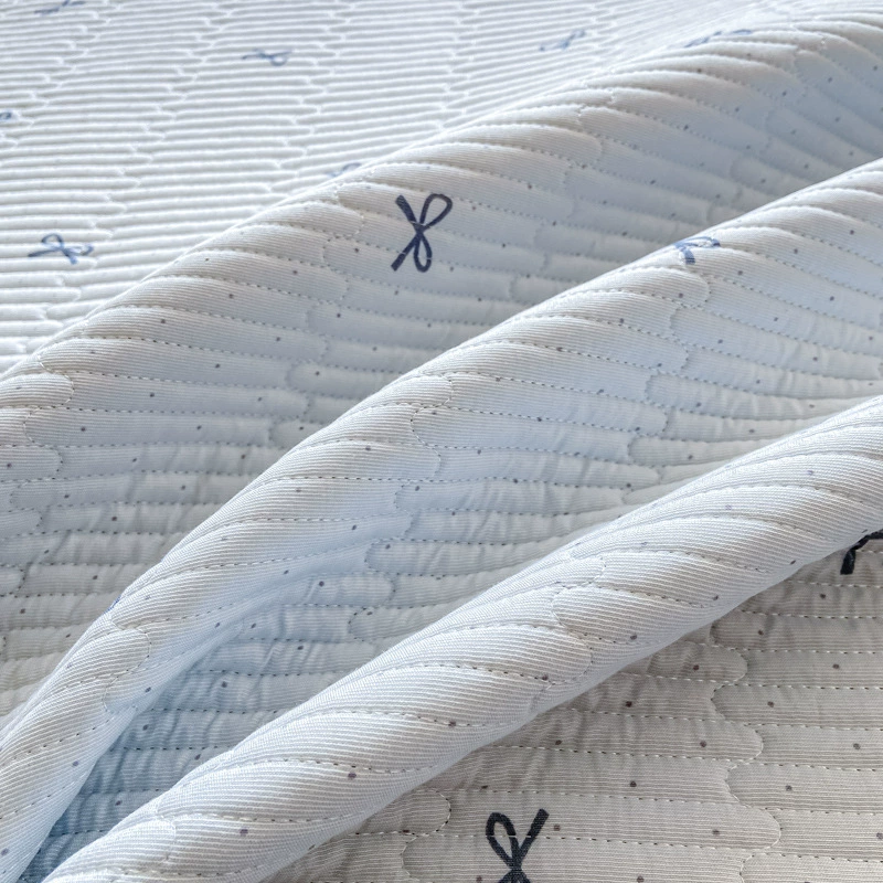 Комплект покрывала 3 предмета (Nantong Home Textile), вязанный двухслойный печатный хлопок, несколько размеров