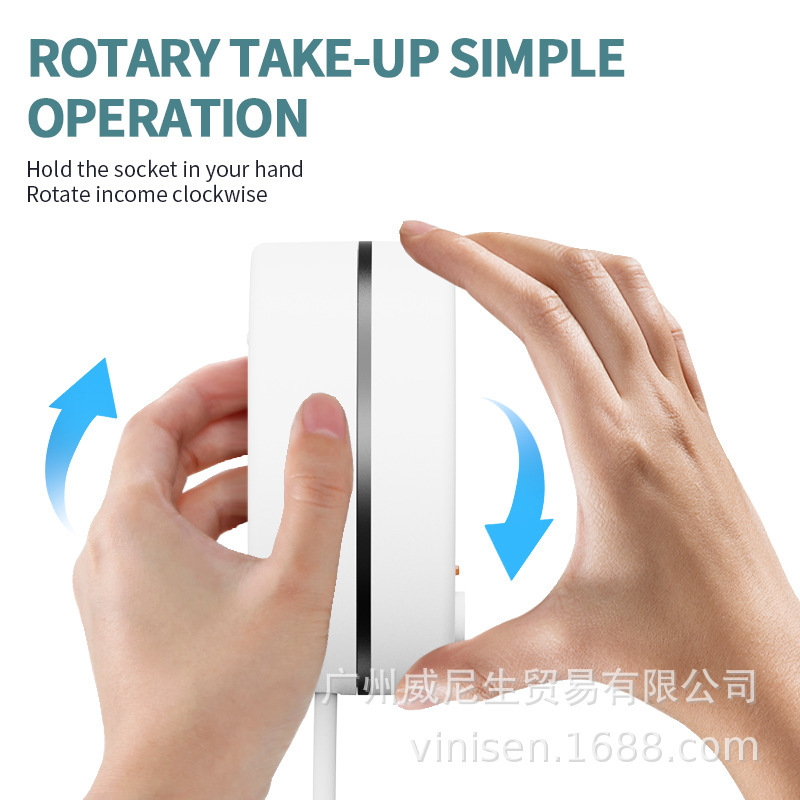 Transfronterizos para enchufes de almacenamiento estándar estadounidenses, enchufes de fila de discos de bobinado estadounidenses con placa de enchufe de protección contra sobretensiones USB