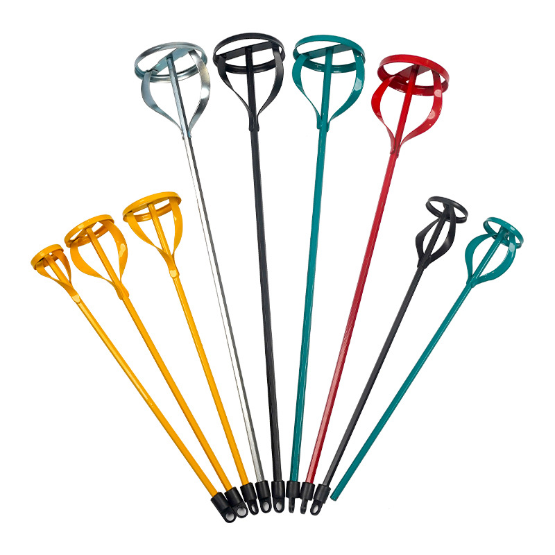 Mezclador Electrico para Pintura y Cemento, Varilla con Cabeza, Mango Hexagonal para Taladro