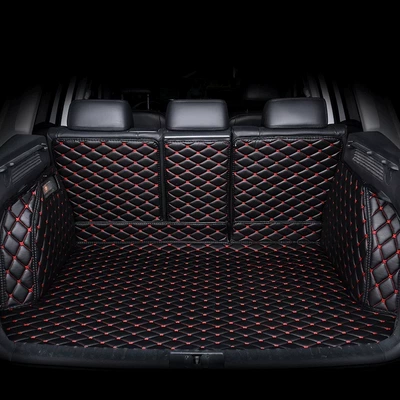 Foreign Trade Car Trunk Mat, Trunk Mat - full-surround-black-red-line-small-package-delivery-24-hours-fast-delivery
