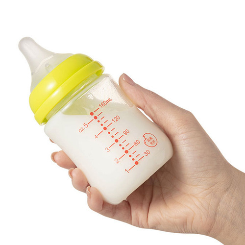 Suitable for pigeon milk bottle accessories glass bottle body newborn baby glass bottle wide diameter glass bottle body bottle