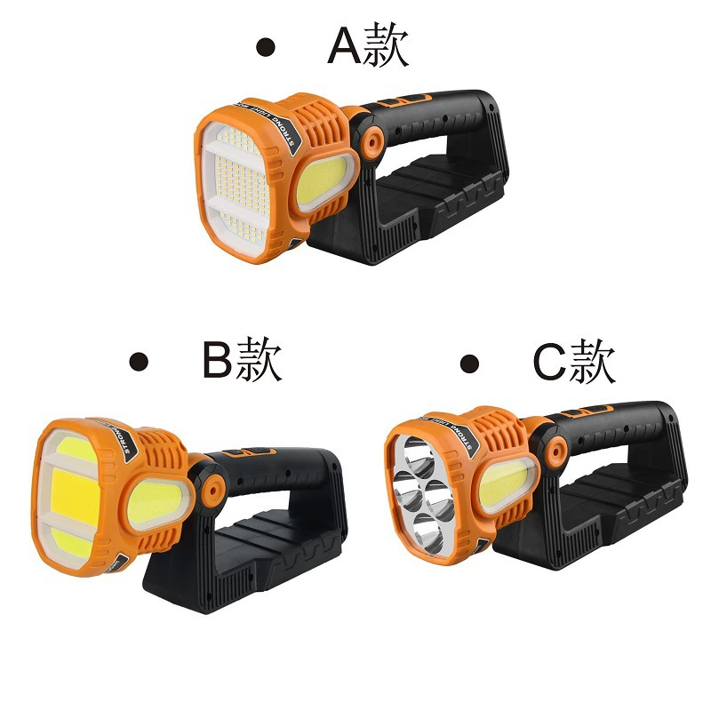Трансграничная зарядка ручной рабочий свет светодиодный рабочий свет на открытом воздухе рабочий свет COB рабочий свет кемпинг инспекционный свет свет