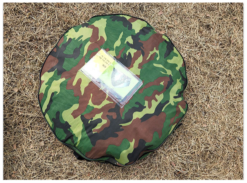 Amazon's Best-Selling No-Setup Quick-Open Camouflage Tent for Outdoor Camping, Double-Layer Tent for Two People, Portable Outdoor Tent