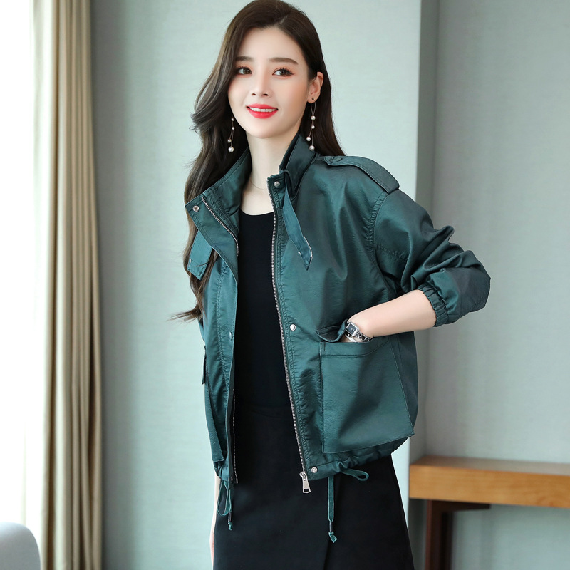 Veste cuir femme en PU - Ref 3447512 Image 1